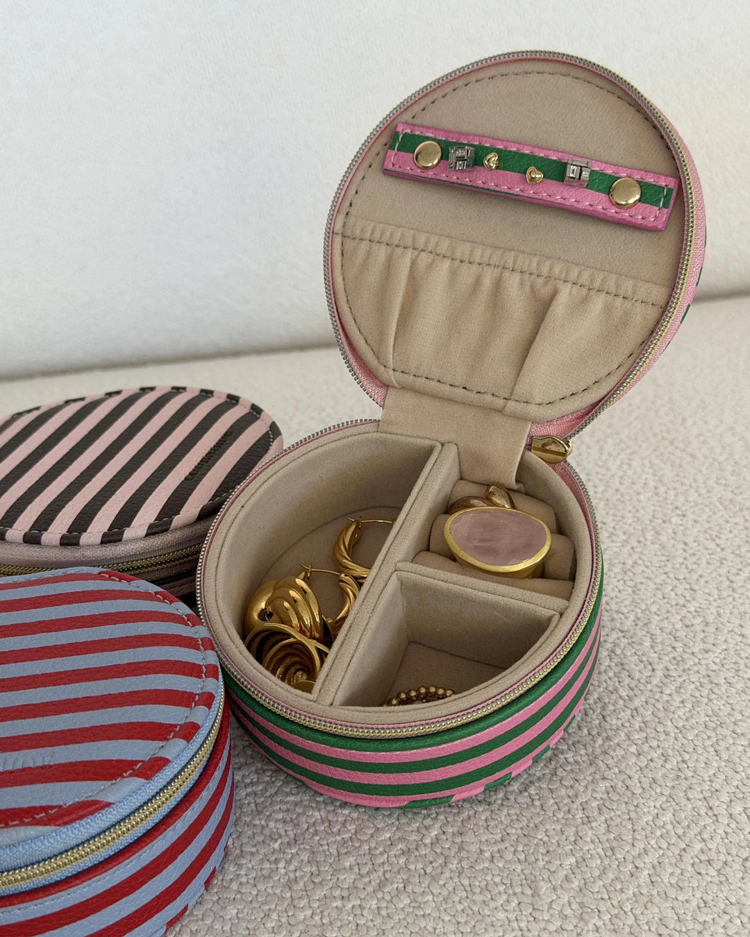 Sisco Stripe Jewellery Boxes