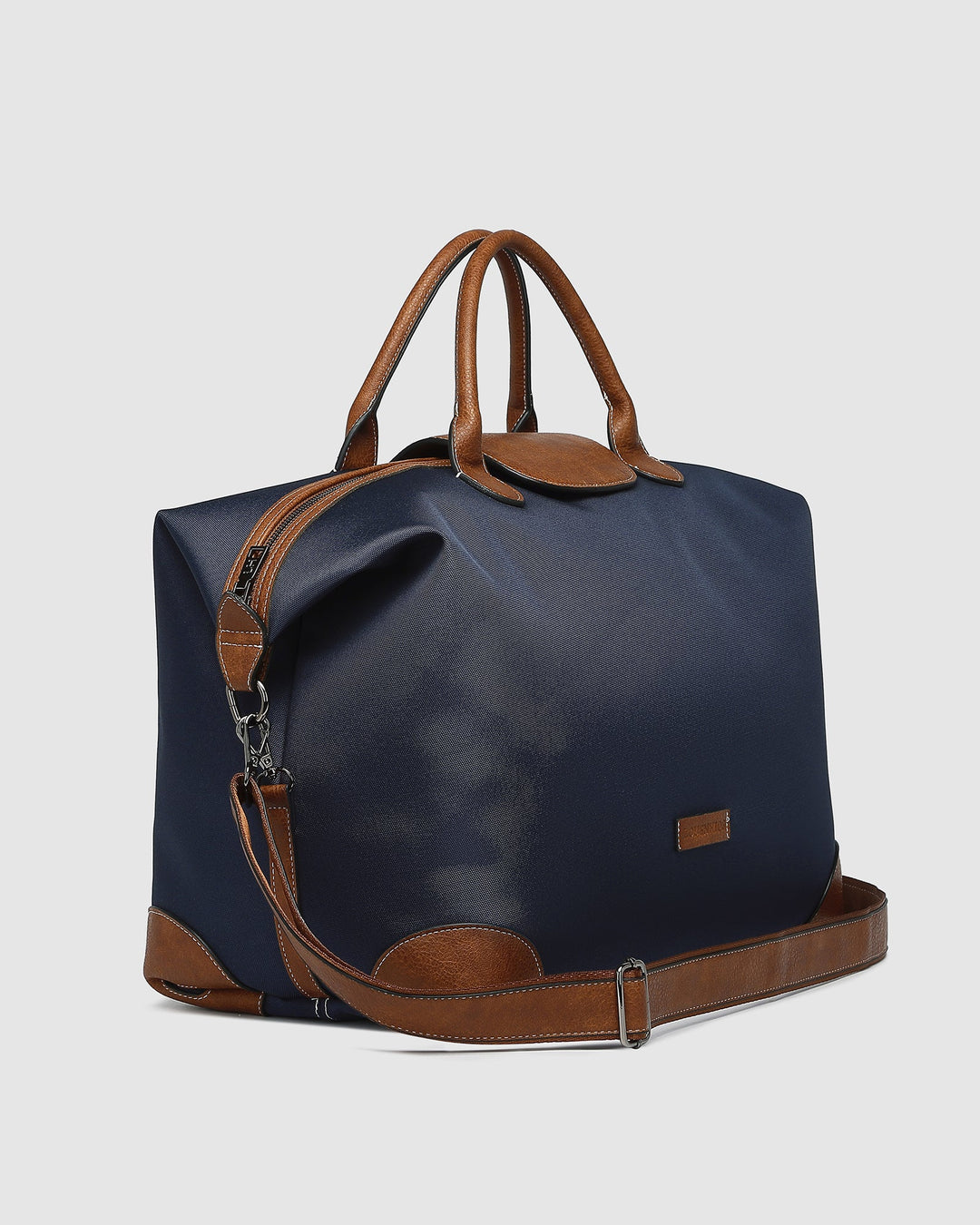 Hamilton Nylon Weekender Bag - Navy