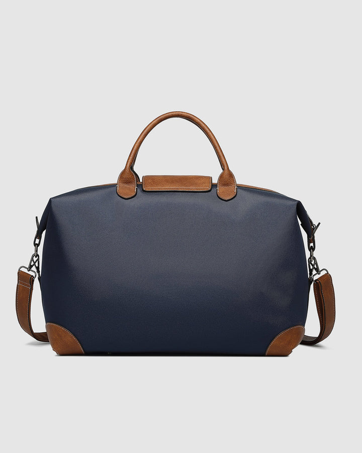 Hamilton Nylon Weekender Bag - Navy