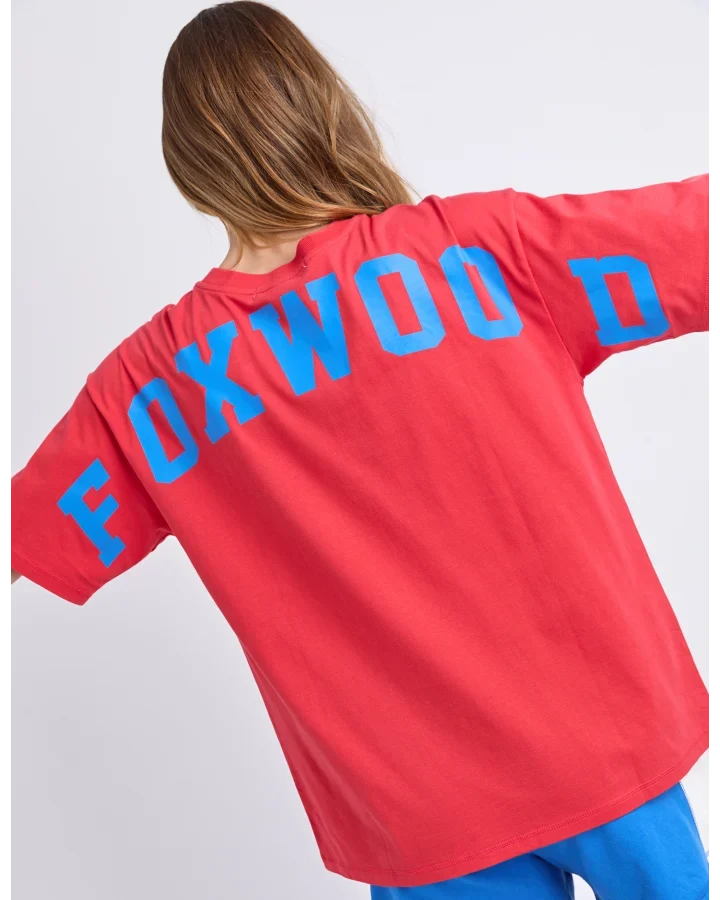 Interval Tee - Red/Blue