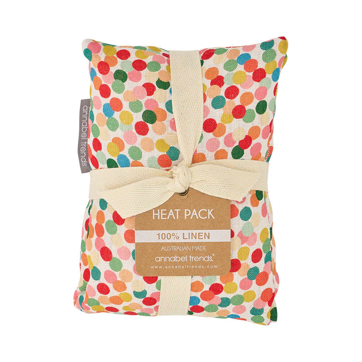 Heat Pillow - Linen - Confetti