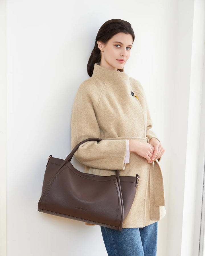 Mini Sutton Chocolate Shoulder Bag