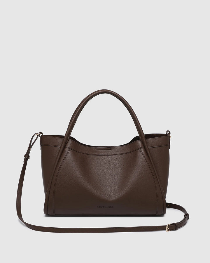 Mini Sutton Chocolate Shoulder Bag