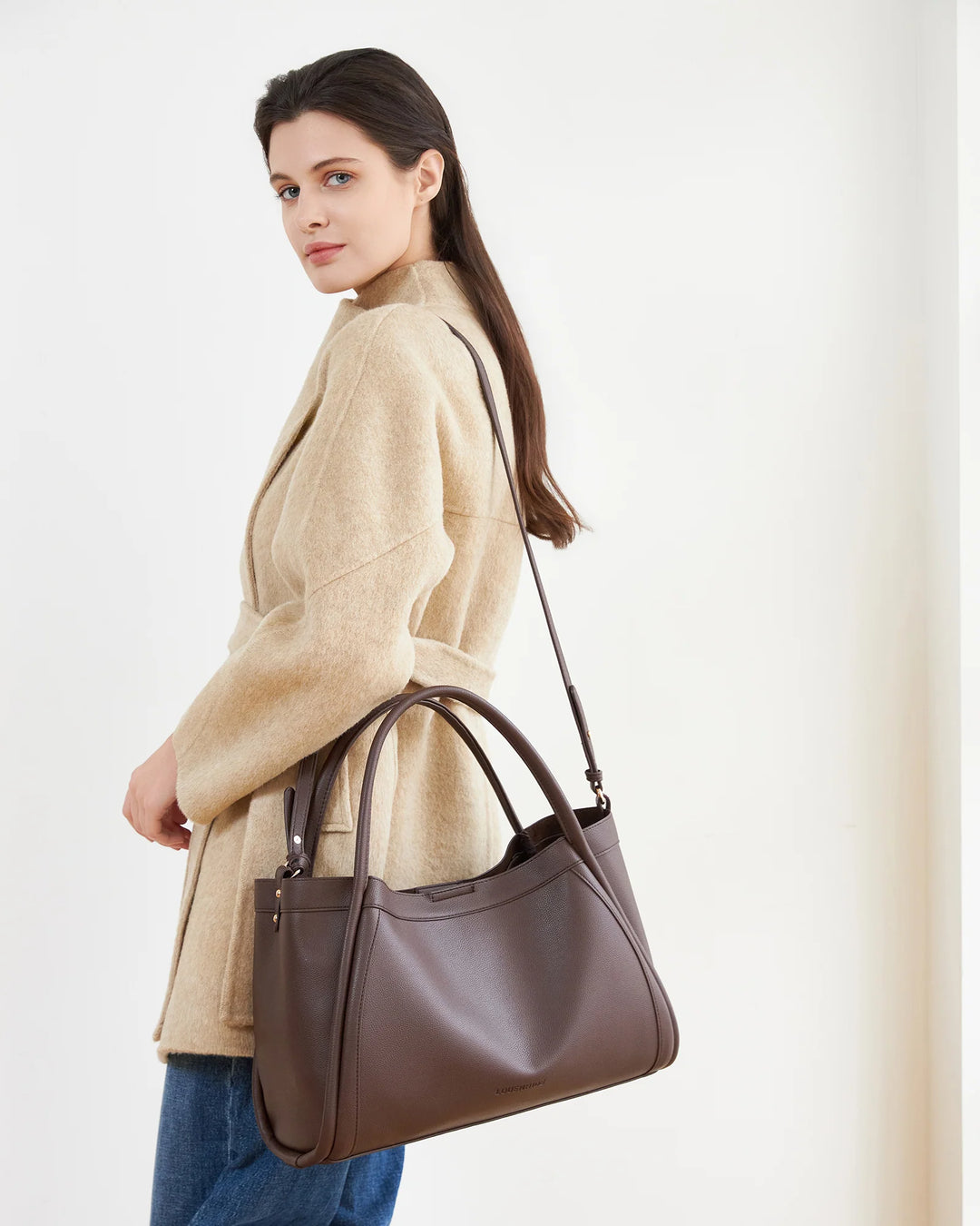 Mini Sutton Chocolate Shoulder Bag
