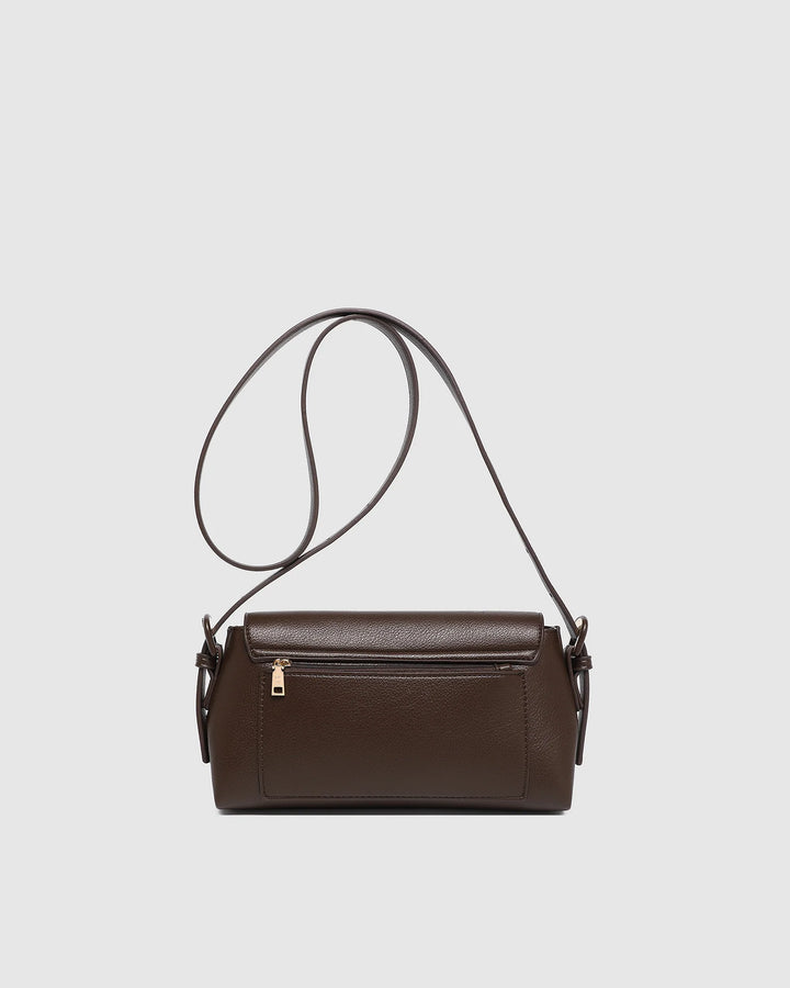 Sophia Crossbody Bag - Chocolate