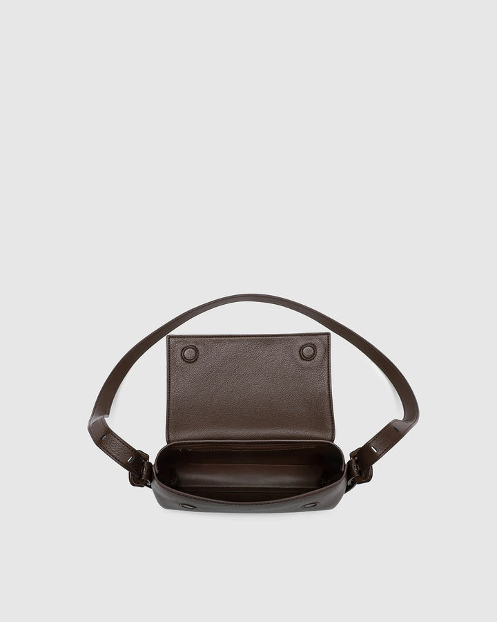 Sophia Crossbody Bag - Chocolate