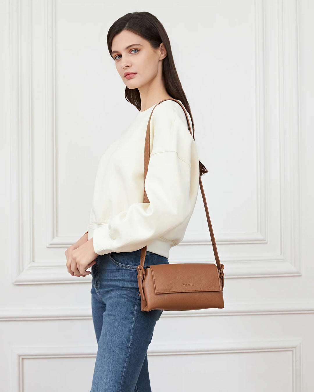Sophia Crossbody Bag - Honey