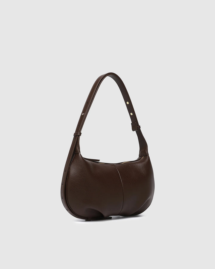 Olivia Shoulder Bag - Chocolate