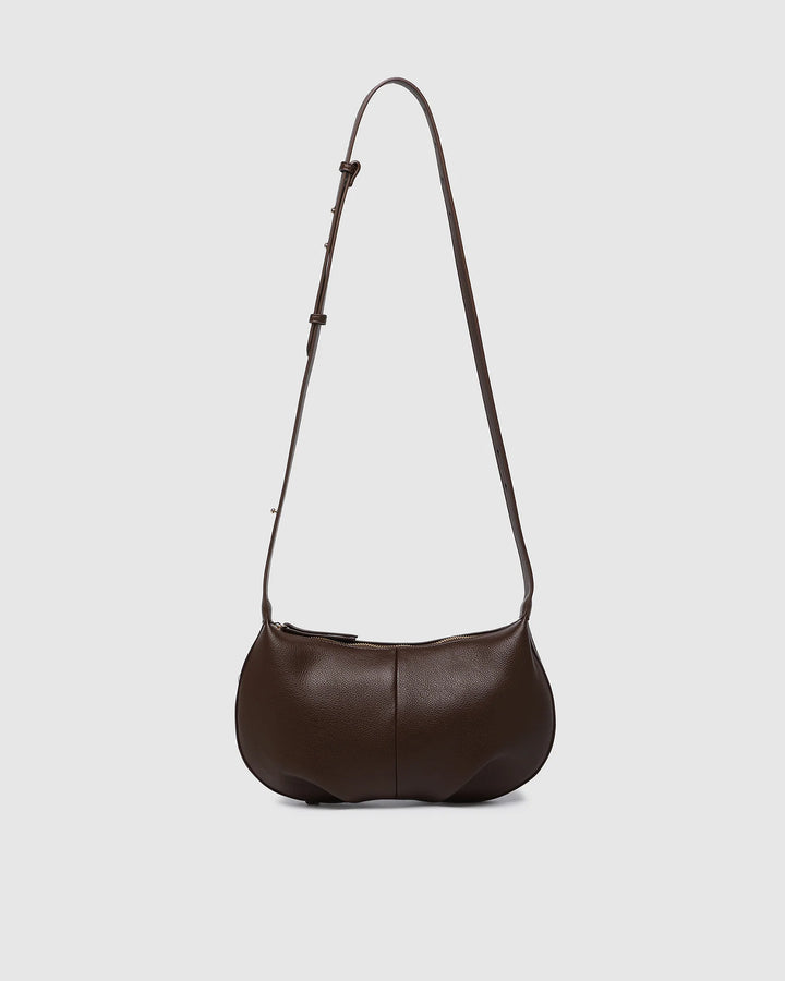 Olivia Shoulder Bag - Chocolate
