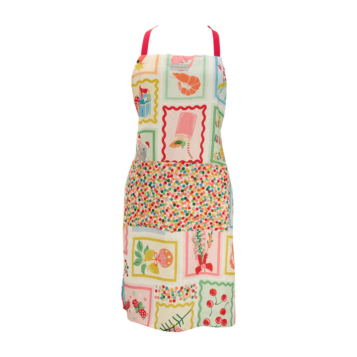 Apron - Linen - Christmas Holiday