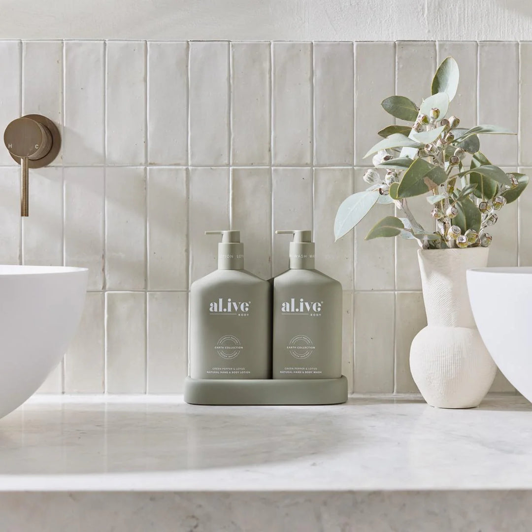 Wash and Lotion Duo - Green Pepper & Lotus
