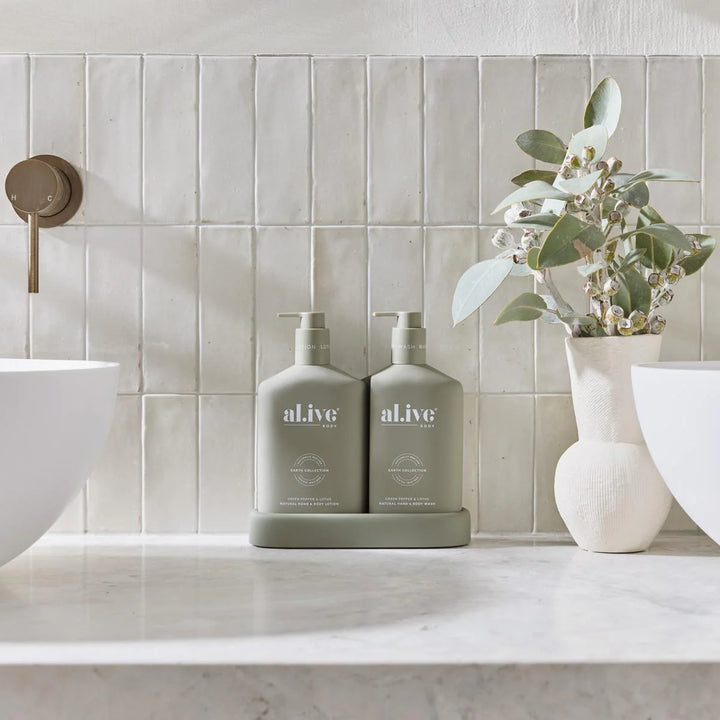 Wash and Lotion Duo - Green Pepper & Lotus