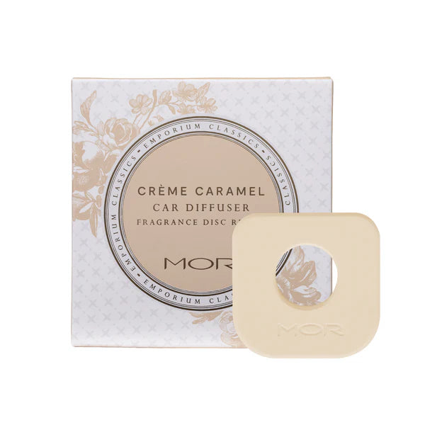 Crème Caramel Car Diffuser - Fragrance Disc Refill