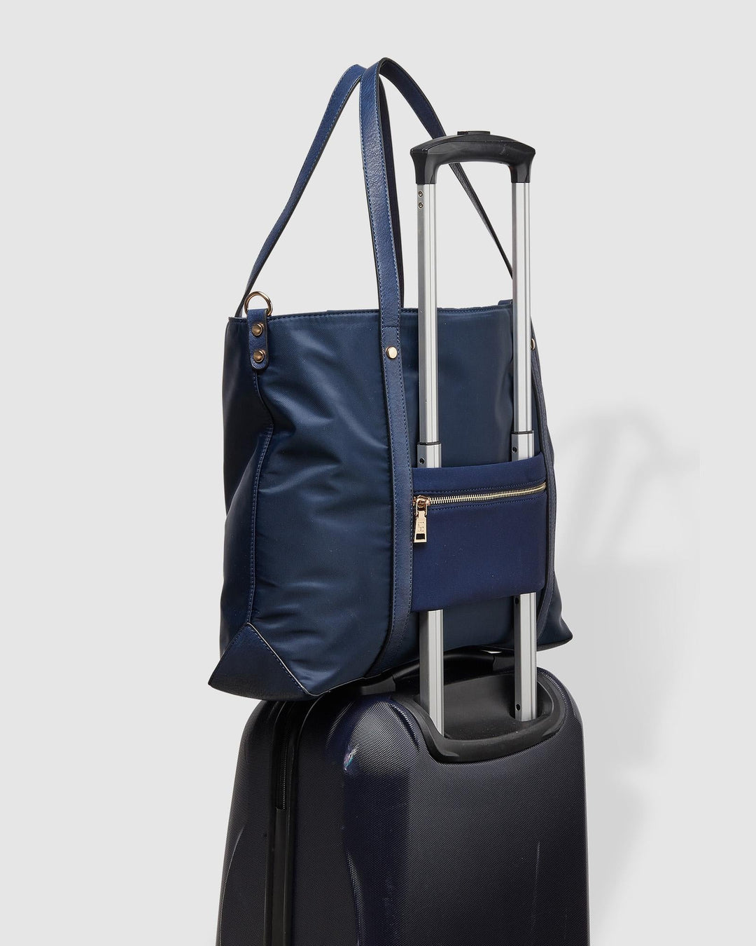 Nora Nylon Tote Bag Navy