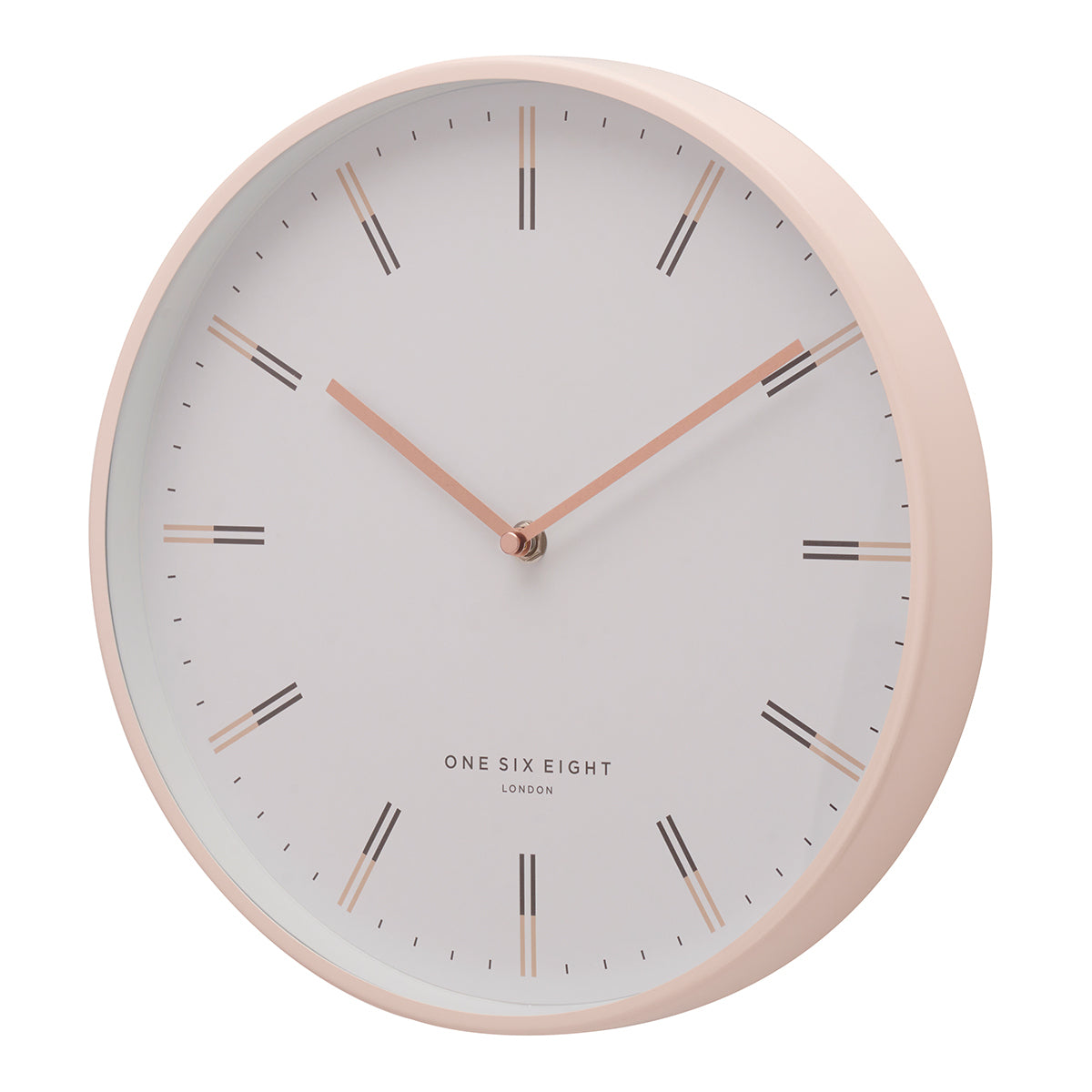 ELLIE 30cm Blush Silent Wall Clock