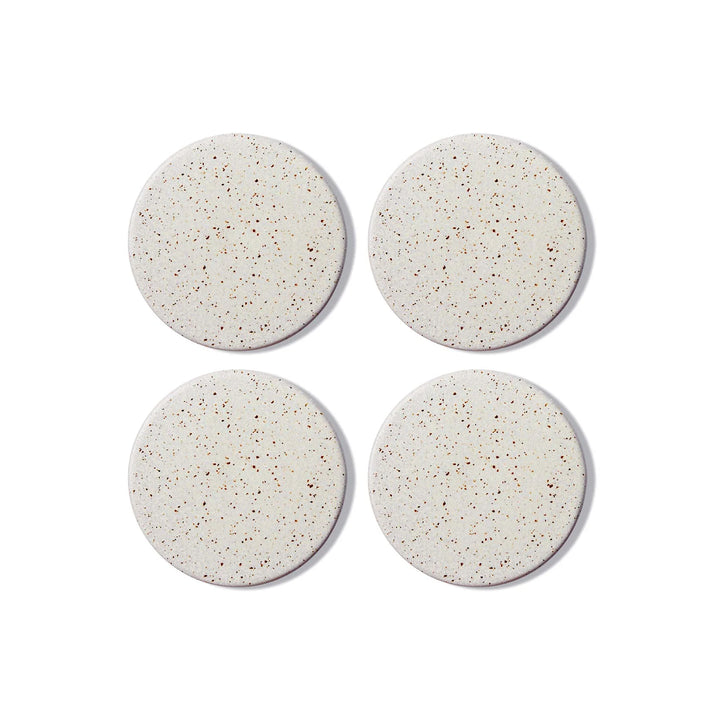 Ceramic Speckle Coaster - Set of 4