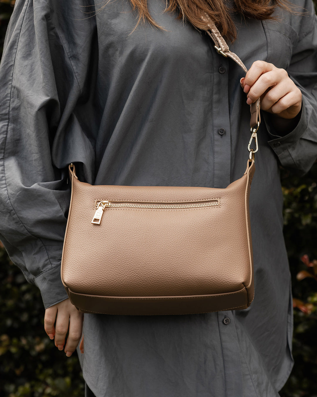 Havana Crossbody Bag - Mocha