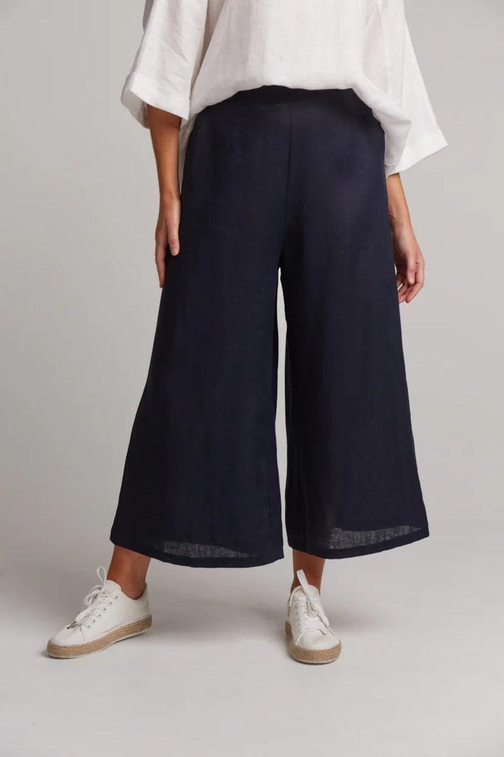 STUDIO CROP PANT - NAVY