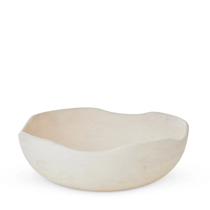 Aries Cream Resin Small Salad Bowl