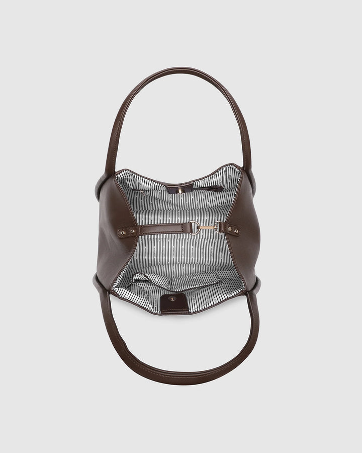Sutton Shoulder Bag - Chocolate