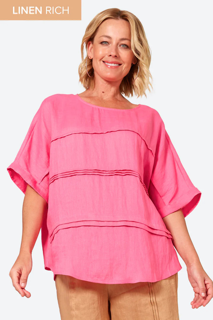 La Vie Pinktuck Top - Candy