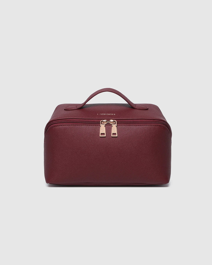 Orion & Ellis Burgundy Cosmetic Case Set