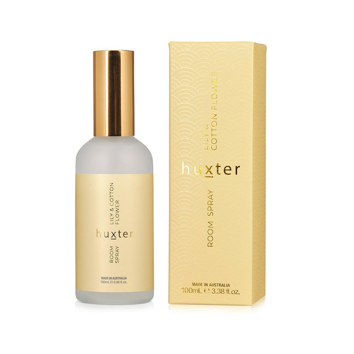 Room Spray - 100ml Boxed - Yellow - Lily &  Cotton Flower