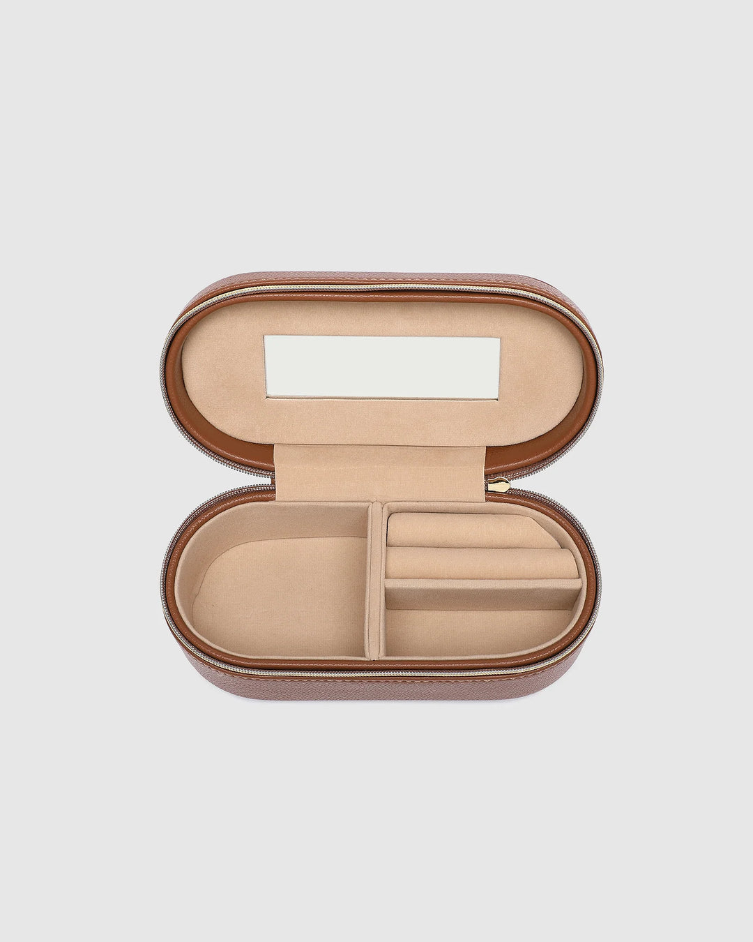 Charlee Jewellery Box- Tan