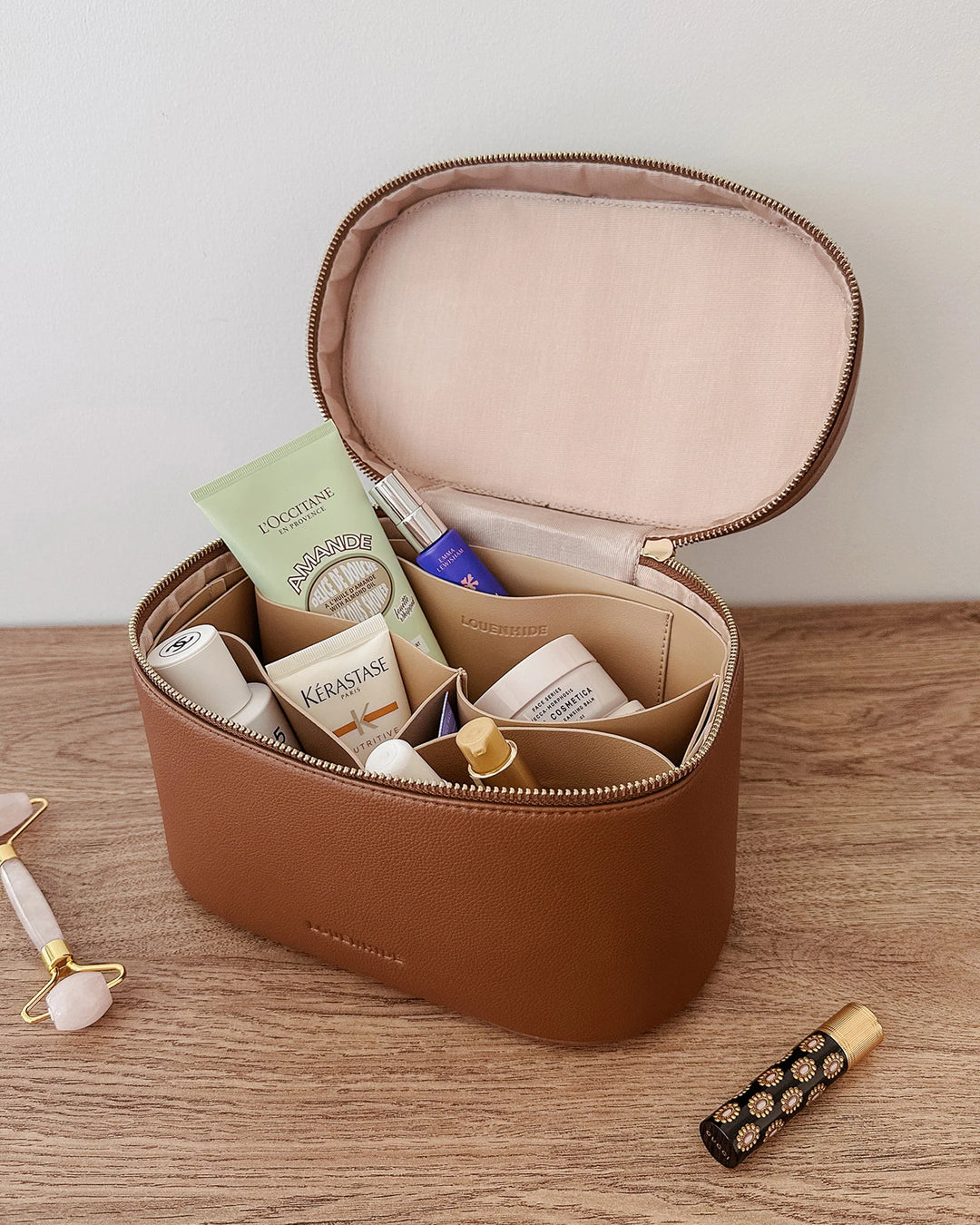 Juliette Vanity Case - Tan
