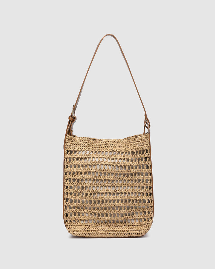 Louisa Shoulder Bag - Natural Tan