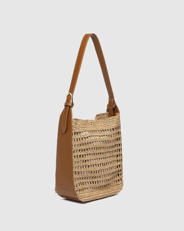 Louisa Shoulder Bag - Natural Tan
