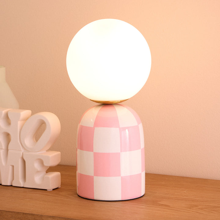 Archie Table Lamp - Pink