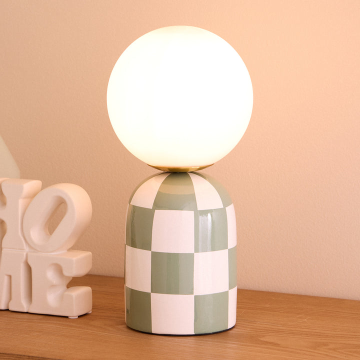 Archie Table Lamp - Green