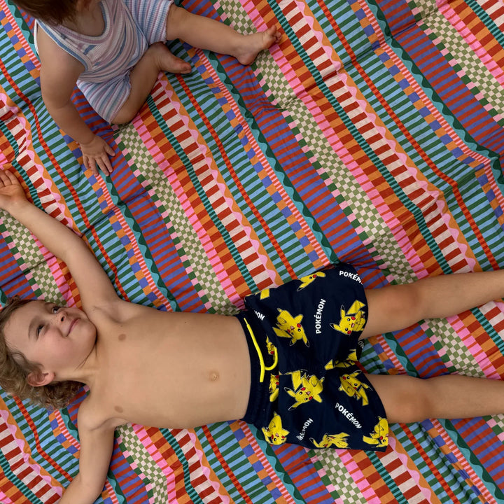 Picnic Mat - Blocks and Stripe