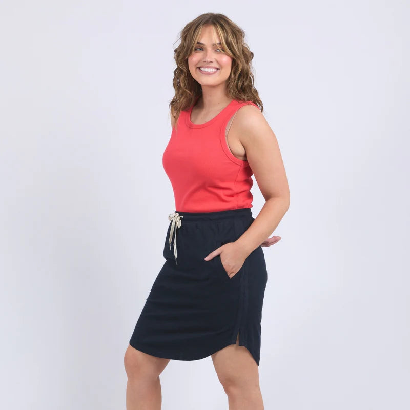 Elm | Pia Skirt - Navy