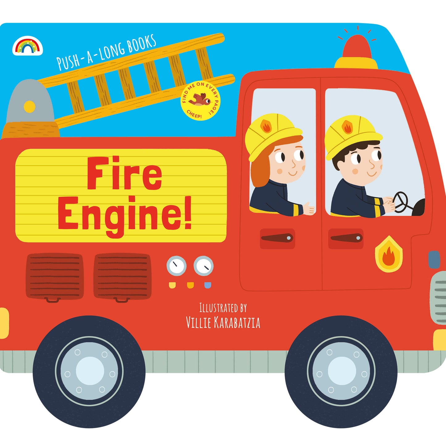 Push-Along Fire Engine Book