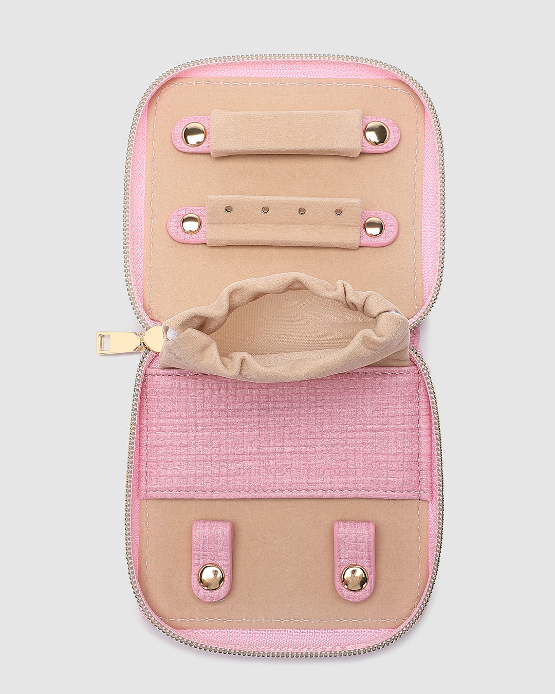 Juniper Jewellery Case - Pastel Pink