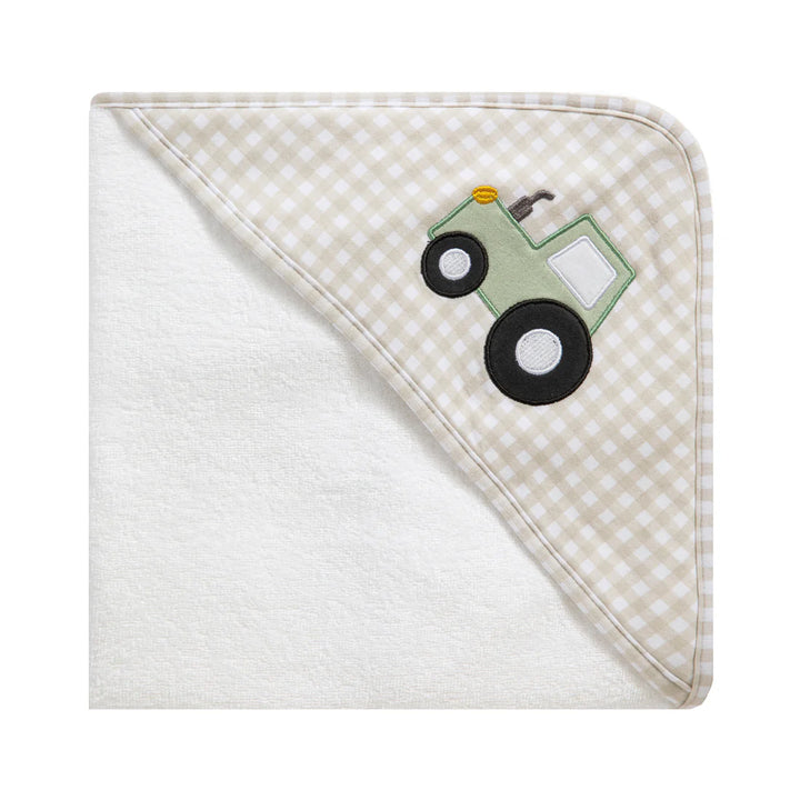 HOODED TOWEL - TRACTOR RIDE