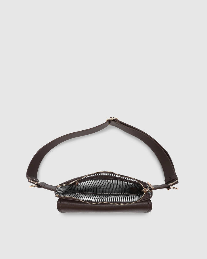Lola Belt Bag - Chocolate