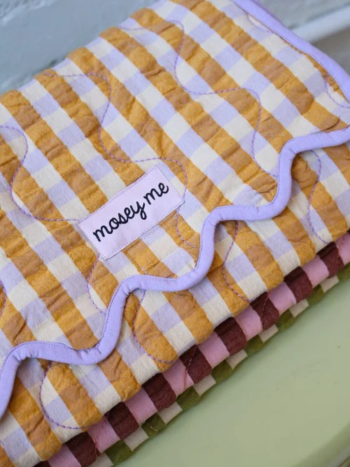 Mango Seersucker Change Mats