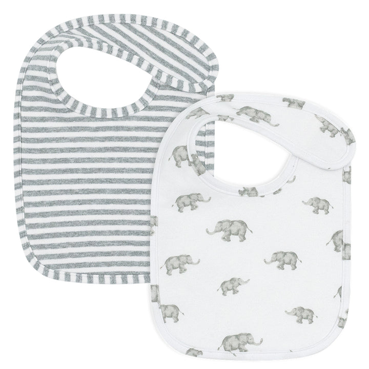 2pk Baby Bibs - Forest Retreat