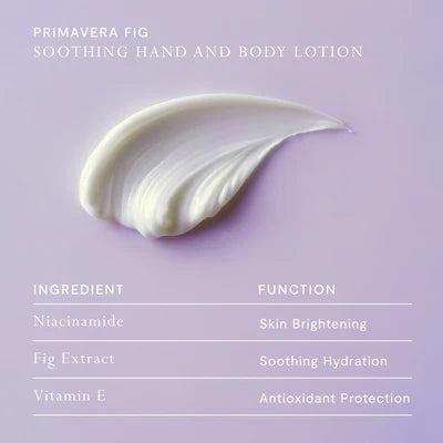 PRIMAVERA FIG SOOTHING HAND & BODY LOTION