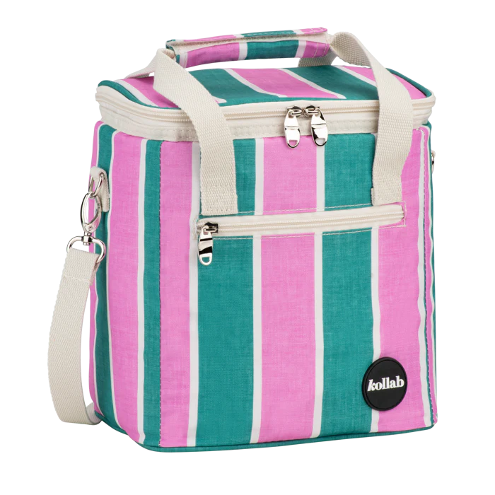 Mini Cooler Bag - Spring Stripe