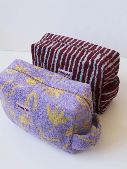 Floral Dreams Terry Toiletry Bag
