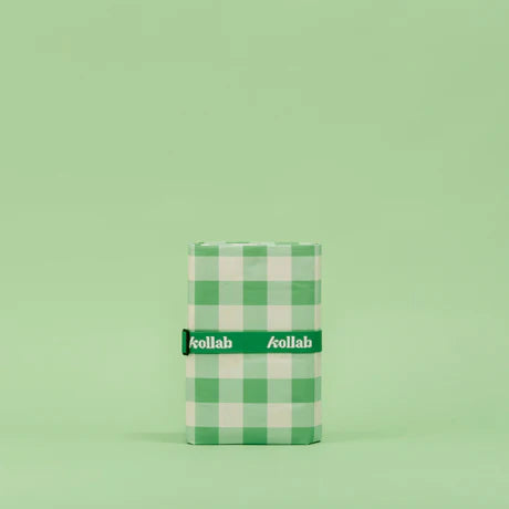 Holiday Medium Mat Kelly Green Check