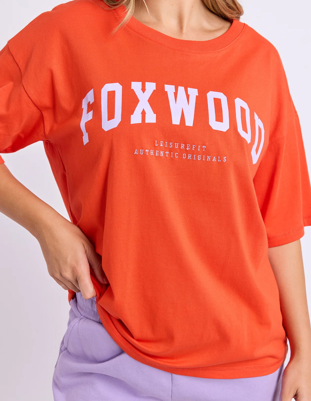 Interval Tee Grenadine/Lilac