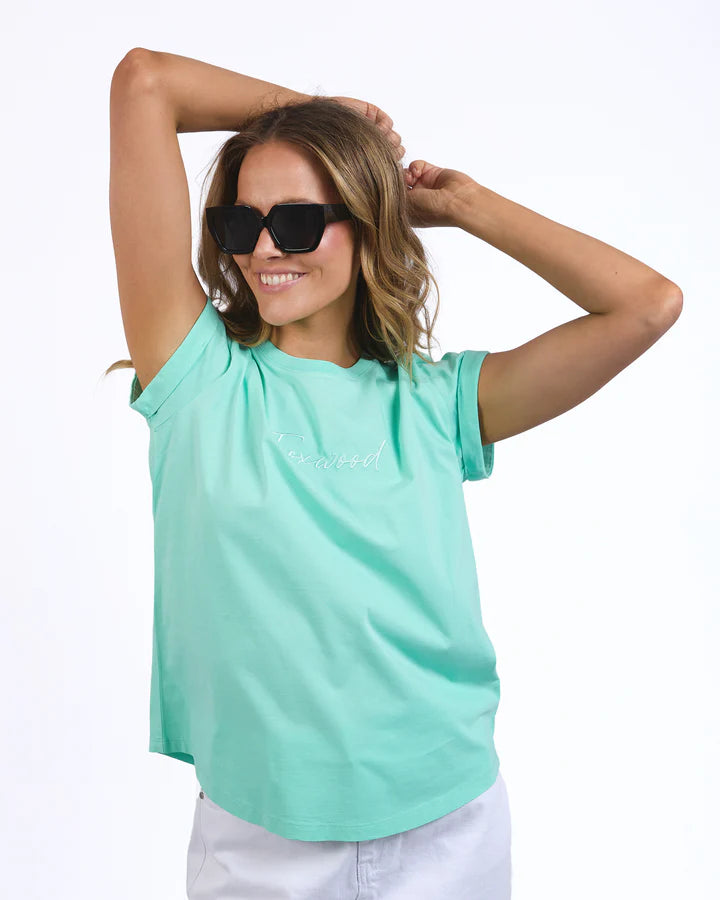 Signature Tee Neon Mint