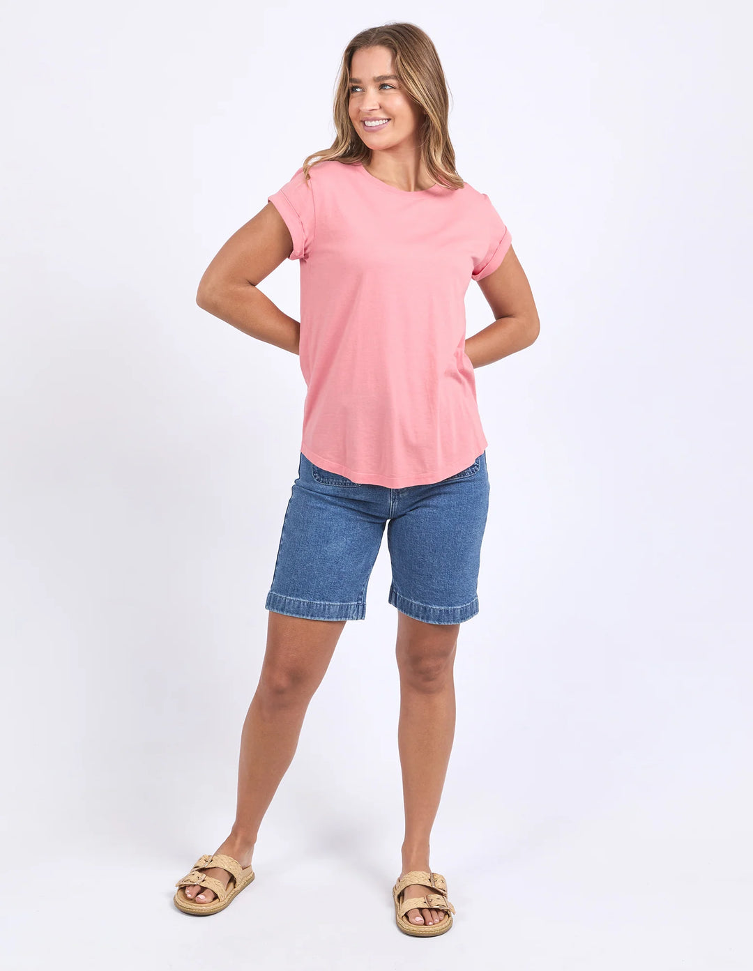Manly Tee Rose Pink