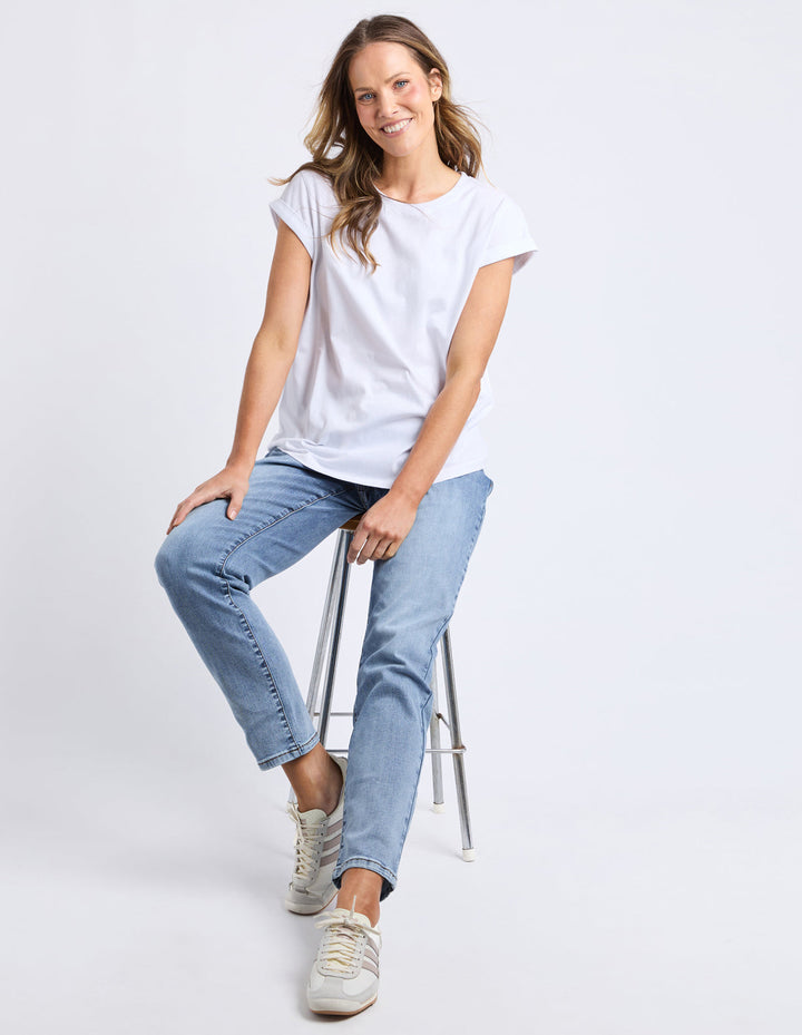 Manly Tee White