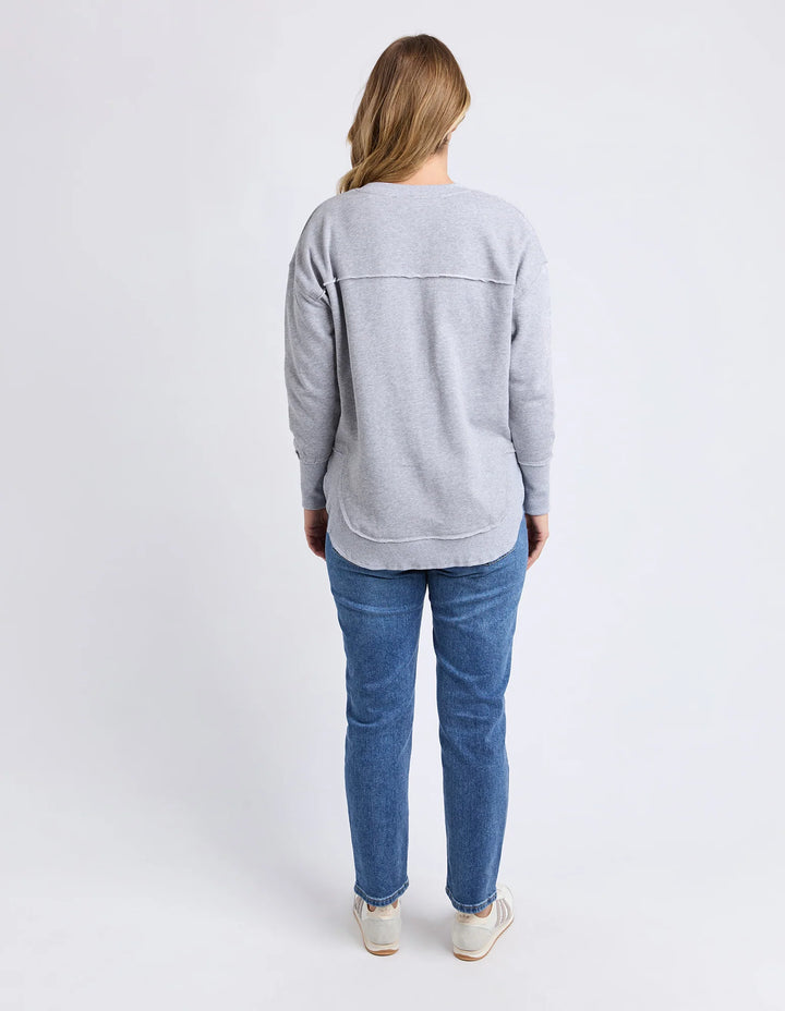 Foxwood Signature Crew Grey Marle